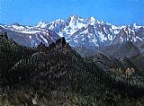 Albert Bierstadt Sierra Nevada II painting